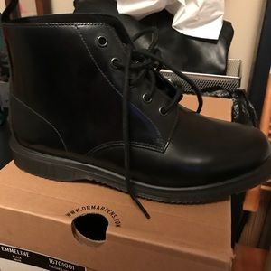 Women’s size 8 Doc Marten Emmeline booties.